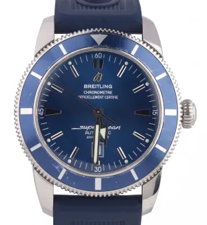 Breitling SuperOcean Heritage 46 Blue A17320 46mm Stainless Steel Swiss Watch