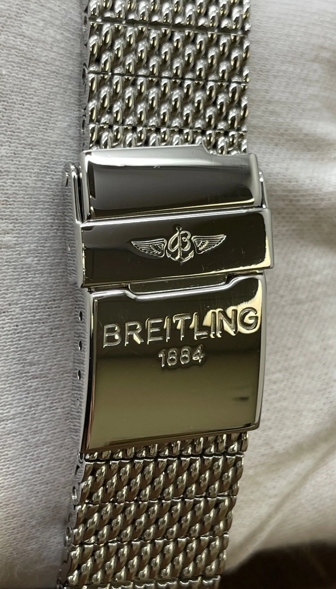 Breitling Transocean Chronograph L.E 2000pcs B&P AB0151 Black Panda Dial Automatic Men's Watch