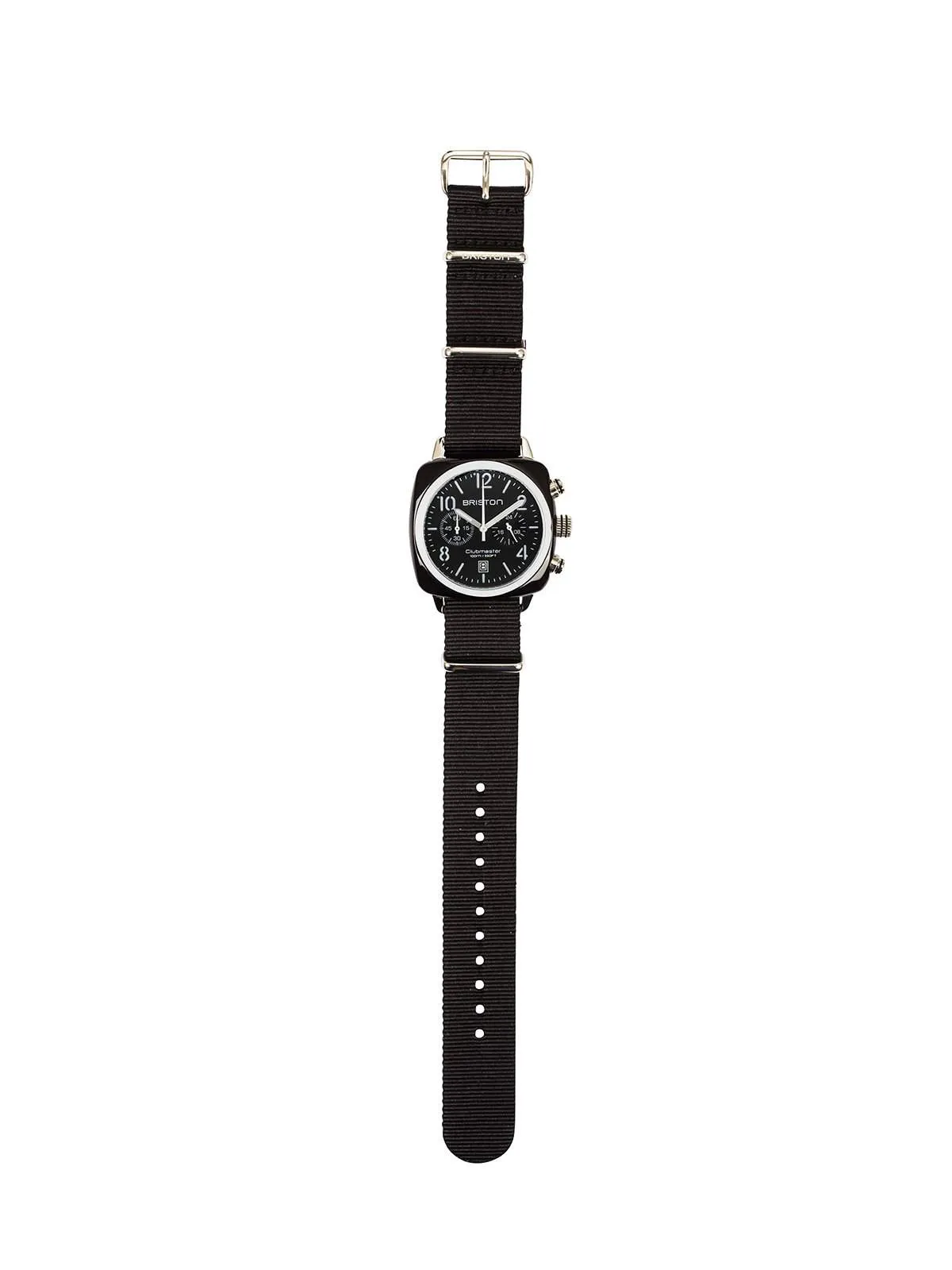 Briston Clubmaster Classic Acetate Chronograph Black 40mm