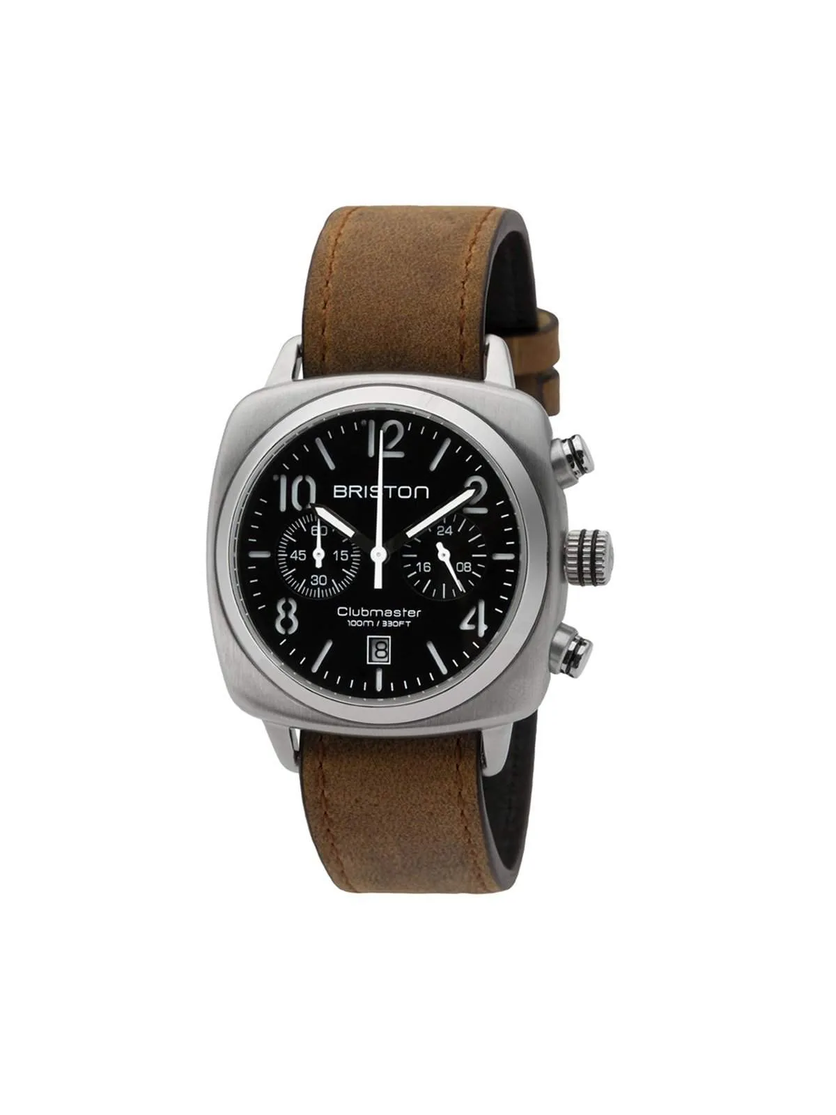 Briston Clubmaster Classic Steel Chronograph Black Dial 40mm