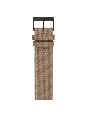 Briston Leather Canvas Strap Khaki PVD 20mm