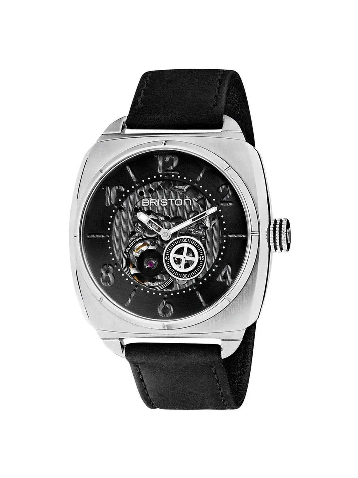 Briston Streamliner Skeleton Automatic Steel HMS Black 42mm