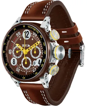 B.R.M. Watches V12-44 Chocolate Watch