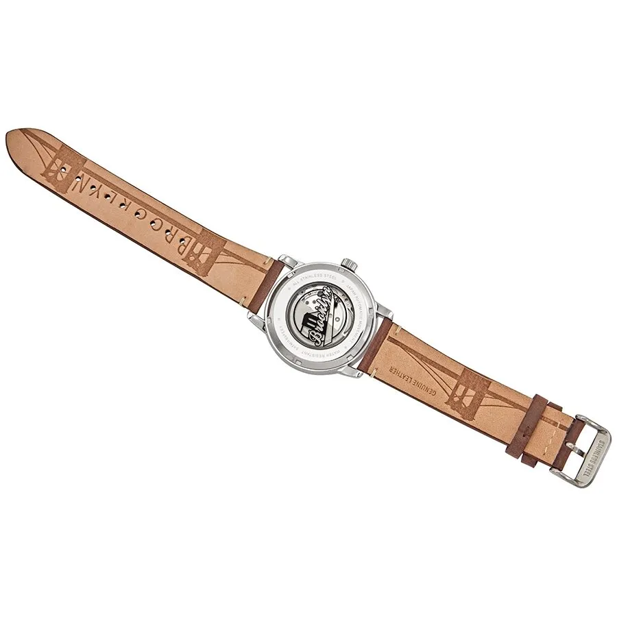 Brooklyn Watch Co. Gowanus Automatic Silver Dial Men's Watch 8600A5