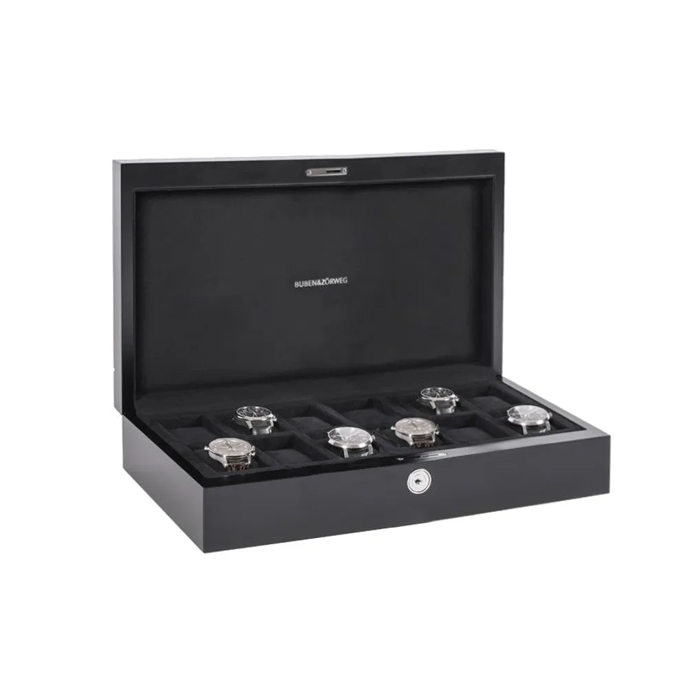 Buben & Zorweg Neo 12 Watch Case In Spike Leather