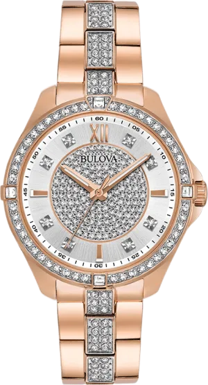 Bulova Crystal Women's Watch 98L229