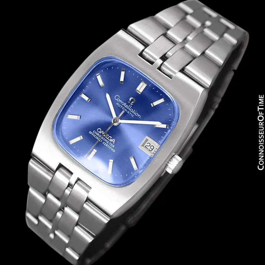 c. 1968 Omega Constellation Mens Automatic Chronometer Watch - Stainless Steel
