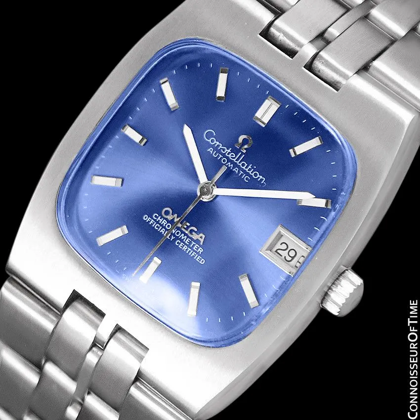 c. 1968 Omega Constellation Mens Automatic Chronometer Watch - Stainless Steel