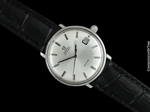 c. 1970 Omega DE VILLE Vintage Mens Cal. 565 Automatic Watch - Stainless Steel