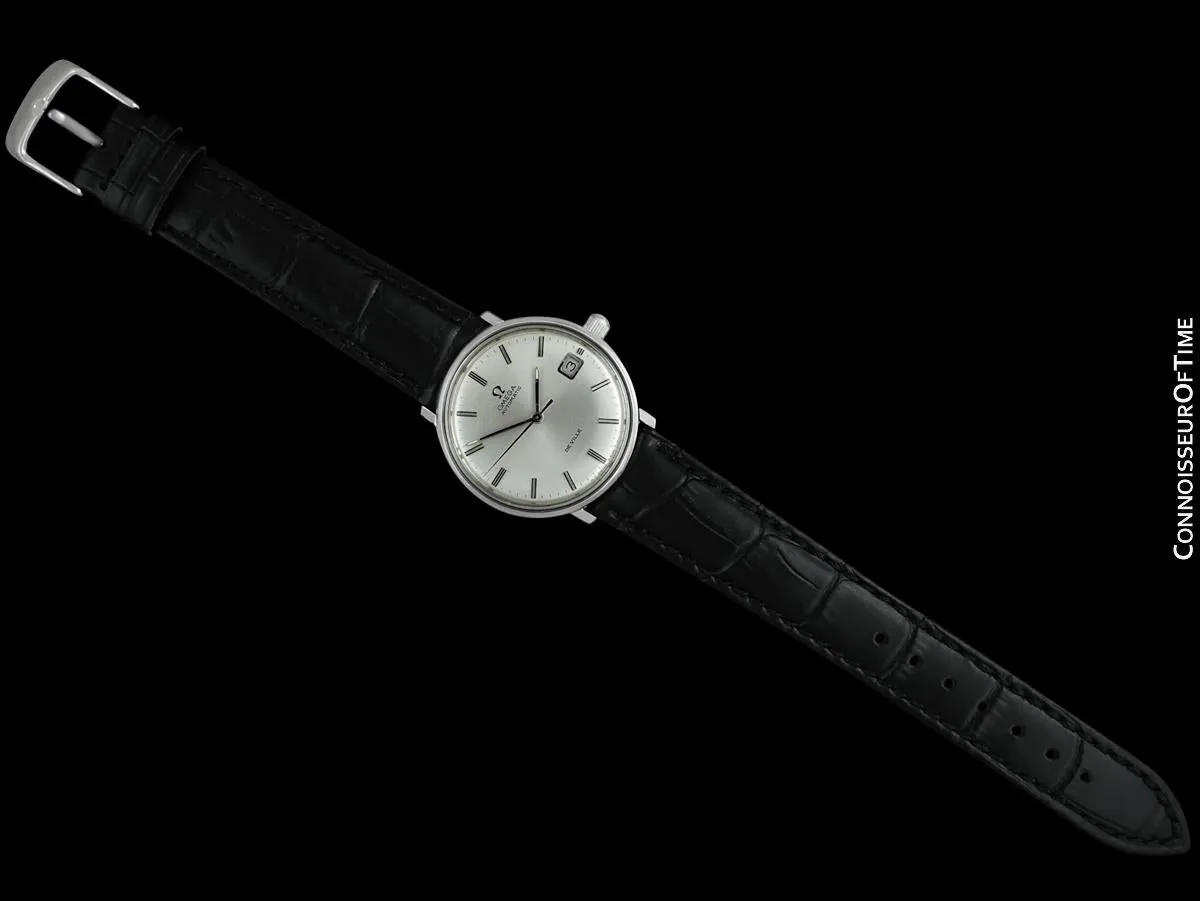 c. 1970 Omega DE VILLE Vintage Mens Cal. 565 Automatic Watch - Stainless Steel