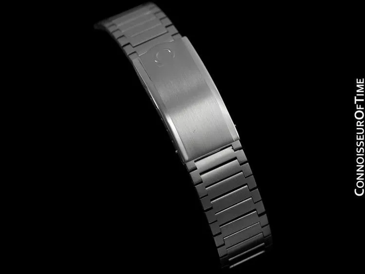 c. 1978 Omega Seamaster Vintage Mens TV Watch, Automatic, Day Date - Stainless Steel