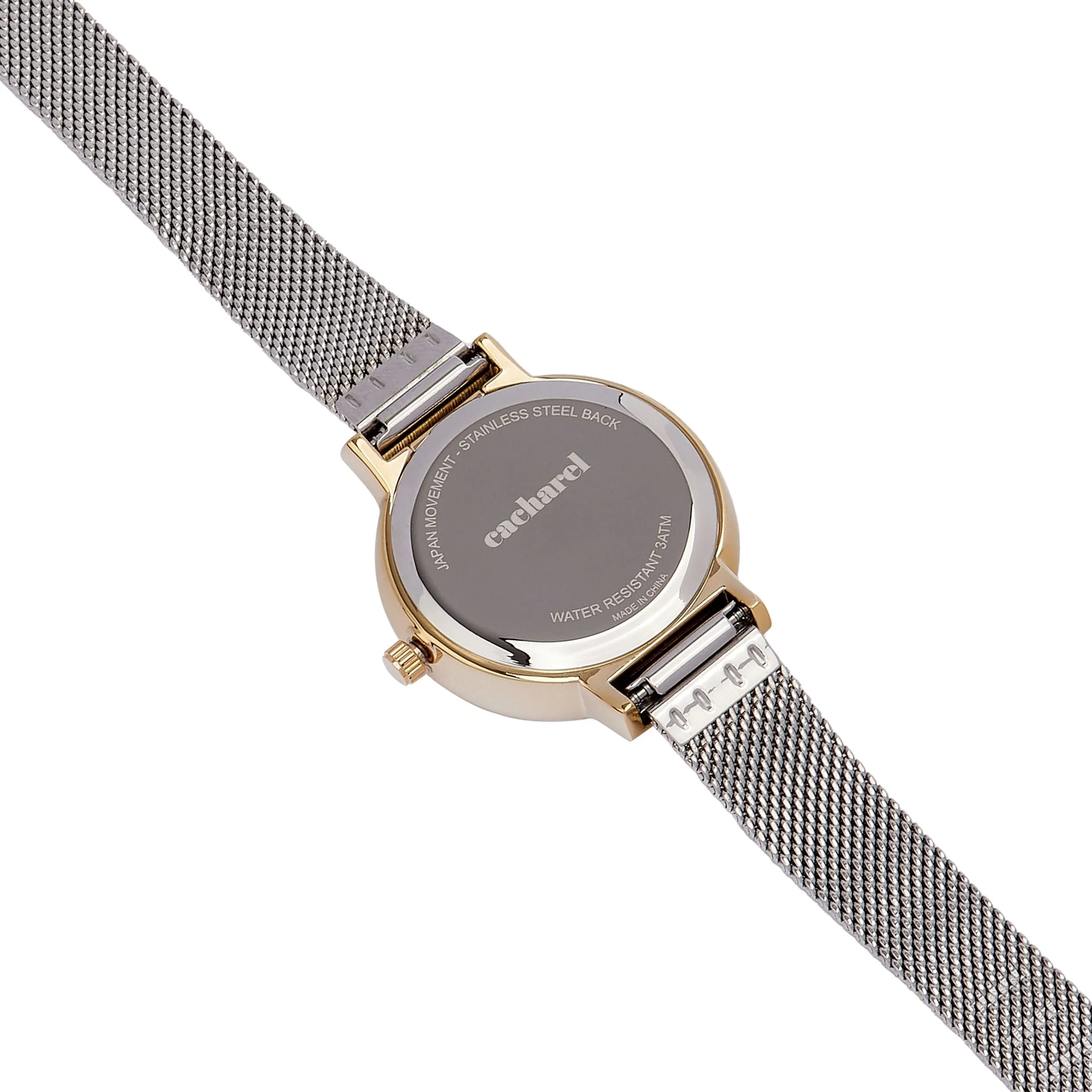 CACHAREL CMN492C - Watch Astrid Silver & Gold