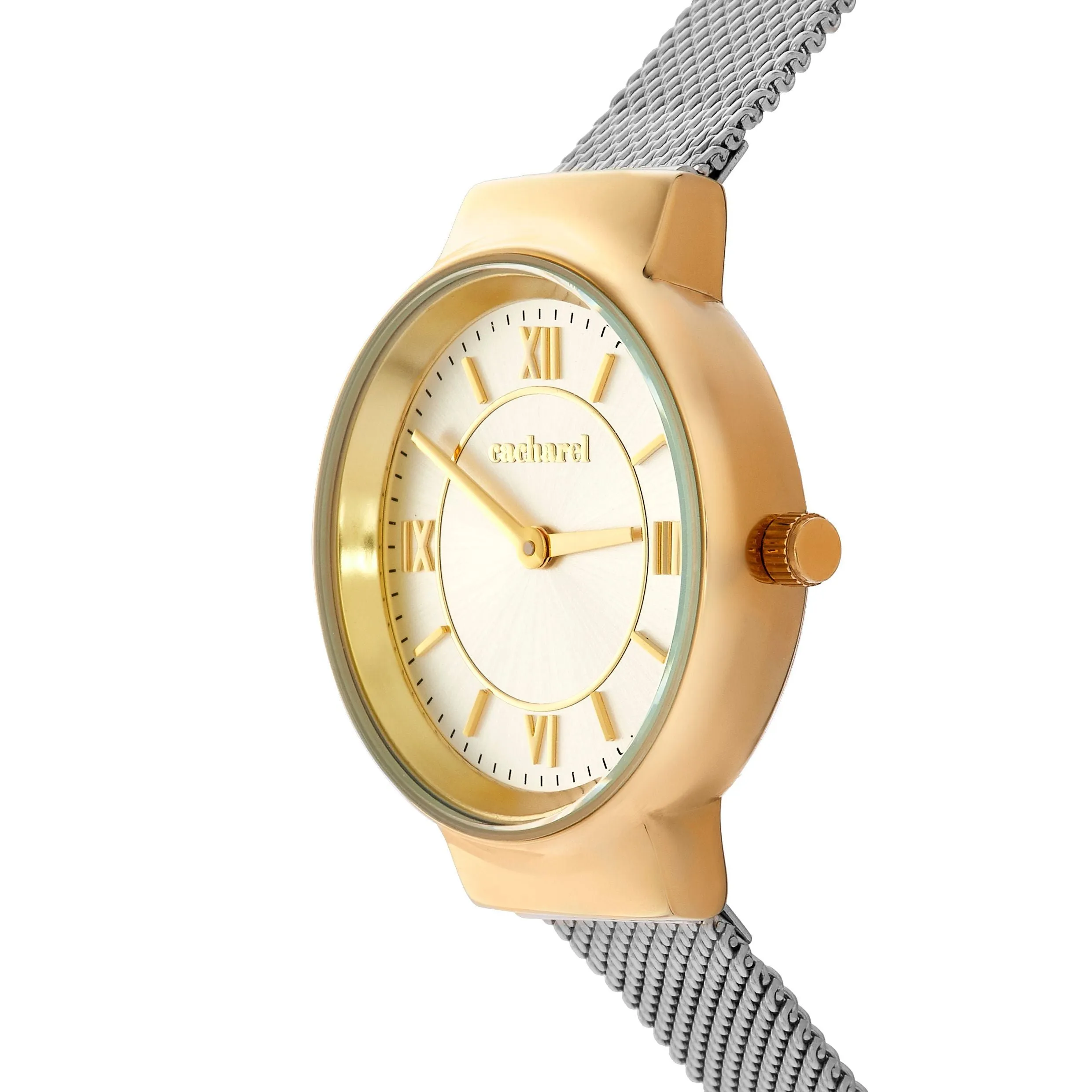 CACHAREL CMN492C - Watch Astrid Silver & Gold