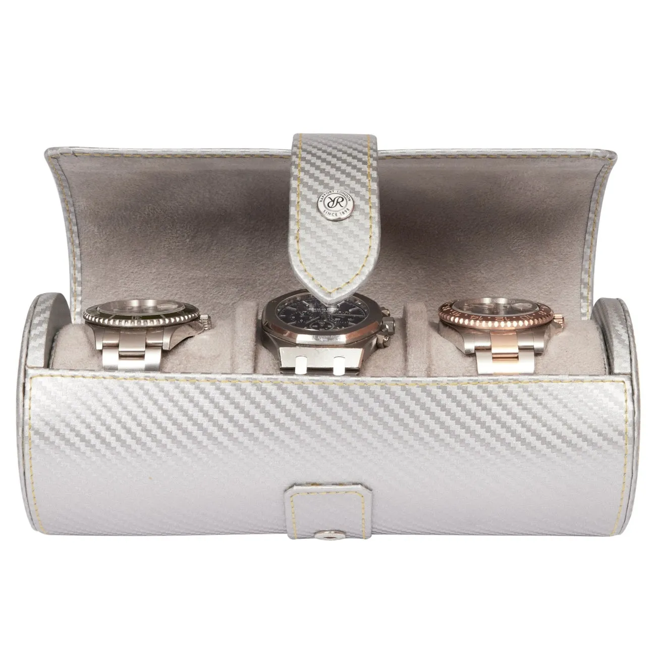 Carbon Three Watch Roll