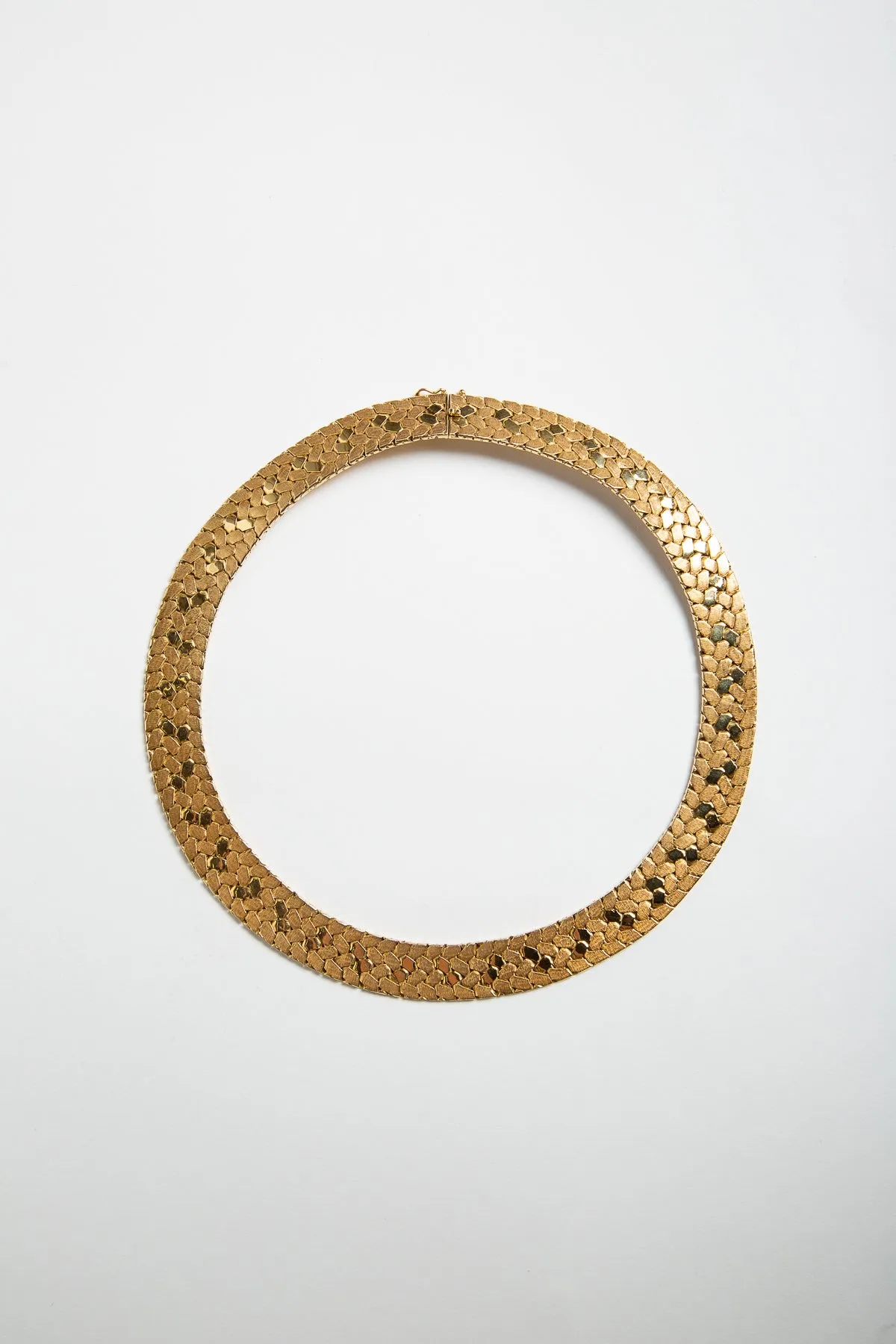 CARTIER | 1996 BASKETWEAVE NECKLACE