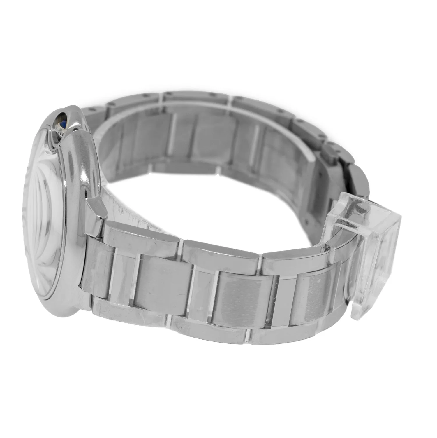 Cartier Ballon Bleu 40mm Stainless Steel Silver Roman Dial WSBB0040