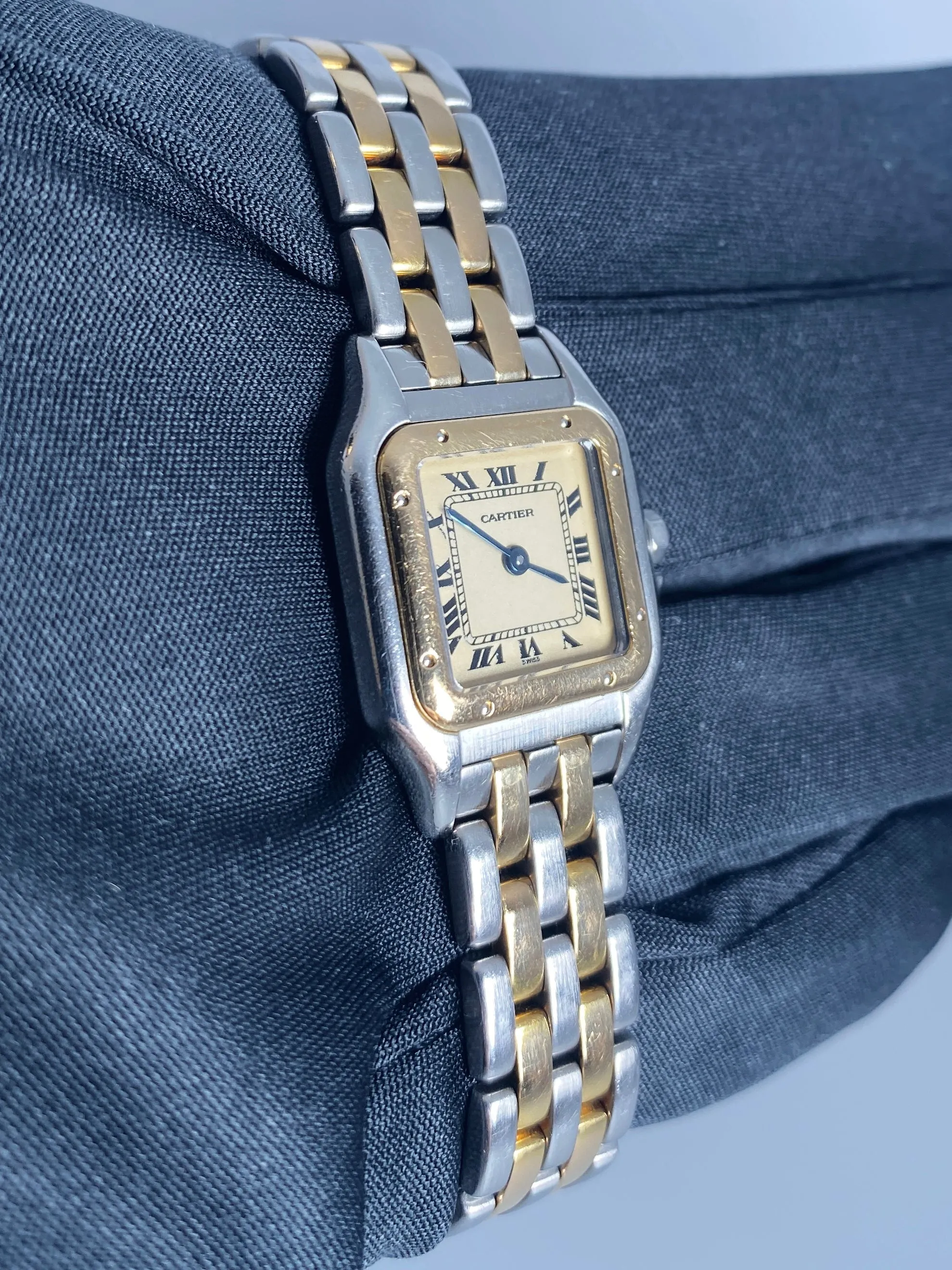 Cartier Panthere 1057917 Two Rows Ladies Watch