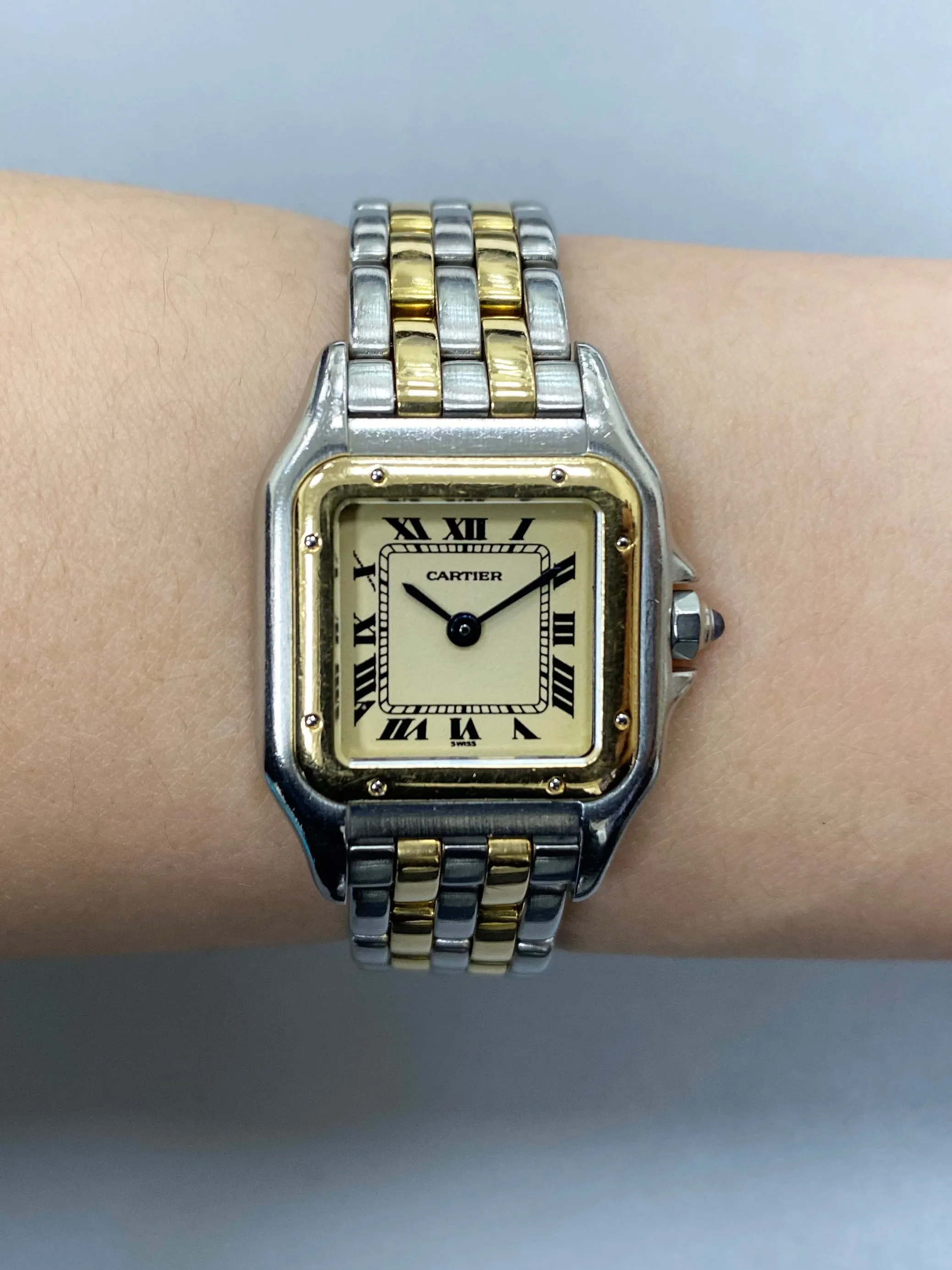 Cartier Panthere 1057917 Two Rows Ladies Watch