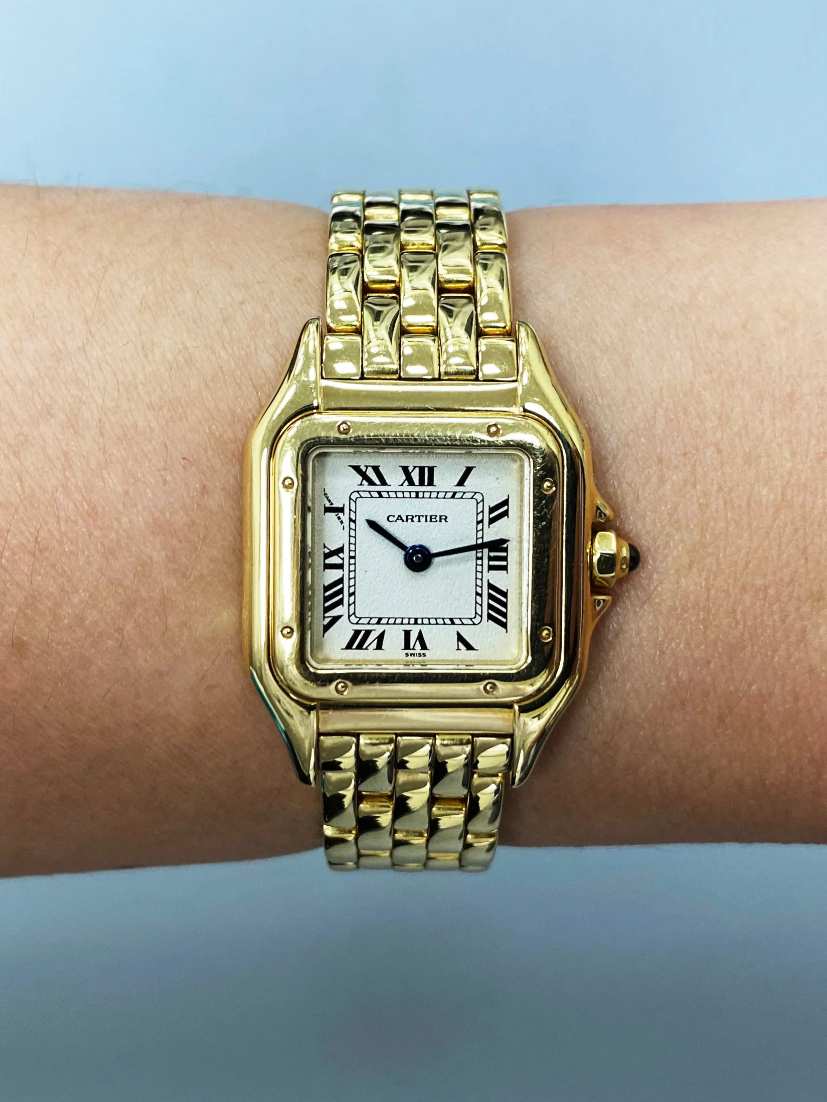 Cartier Panthere 1070 18K Yellow Gold Ladies Watch