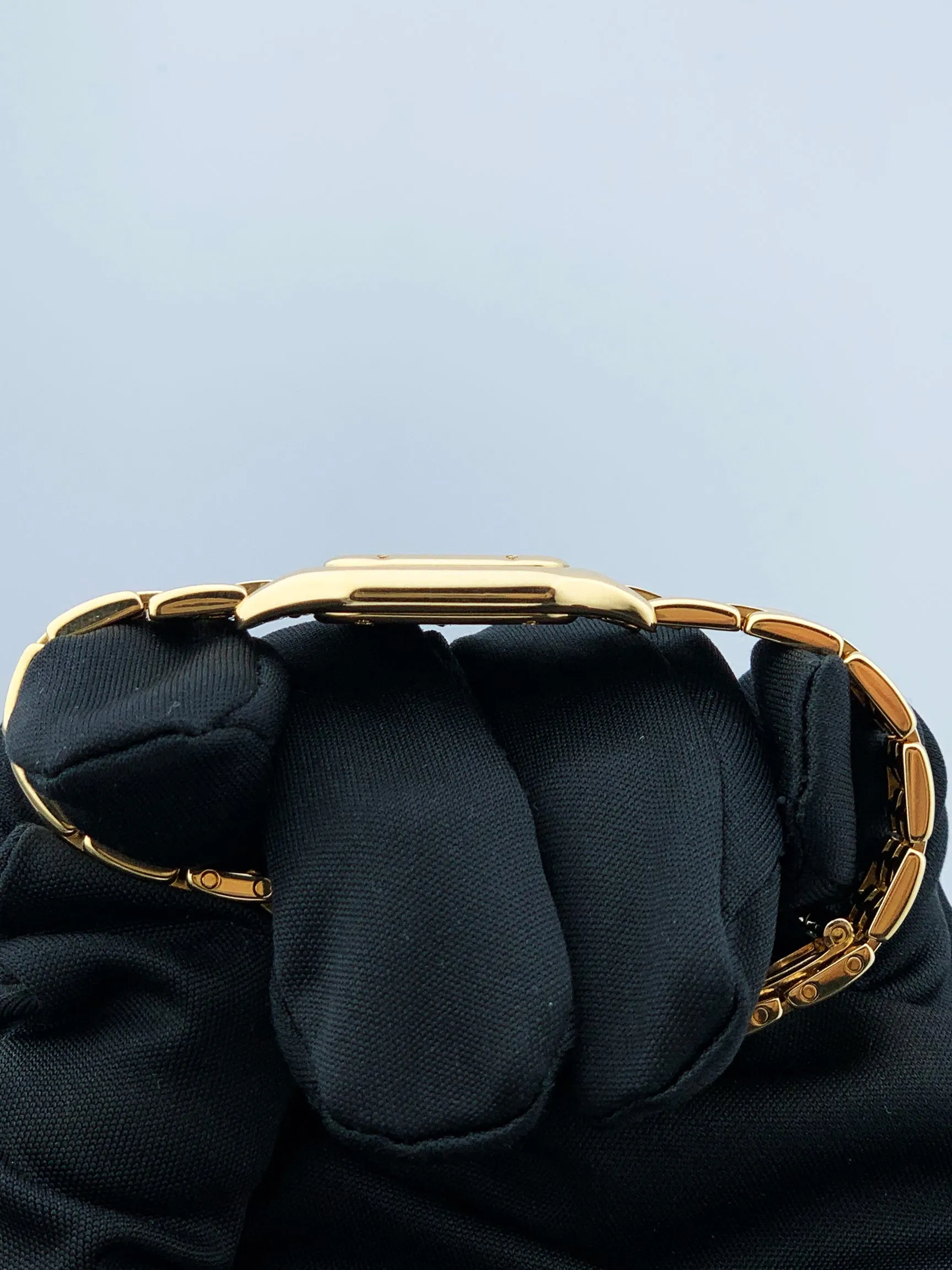 Cartier Panthere 107000M 18K Yellow Gold Ladies Watch Box & Papers