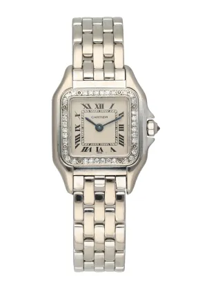 Cartier Panthere 1660 White Gold Diamond Ladies Watch