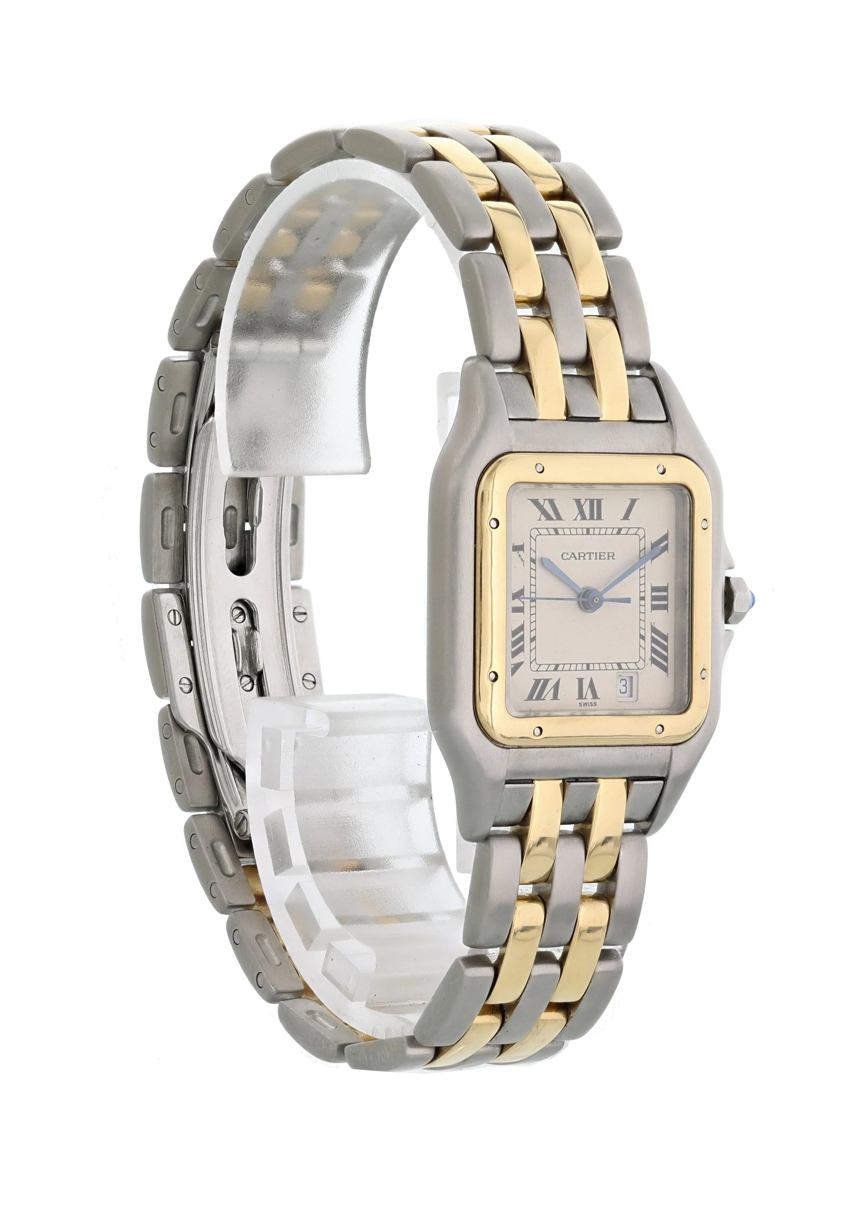 Cartier Panthere 183949 Two Row Midsize Ladies Watch Box & Papers