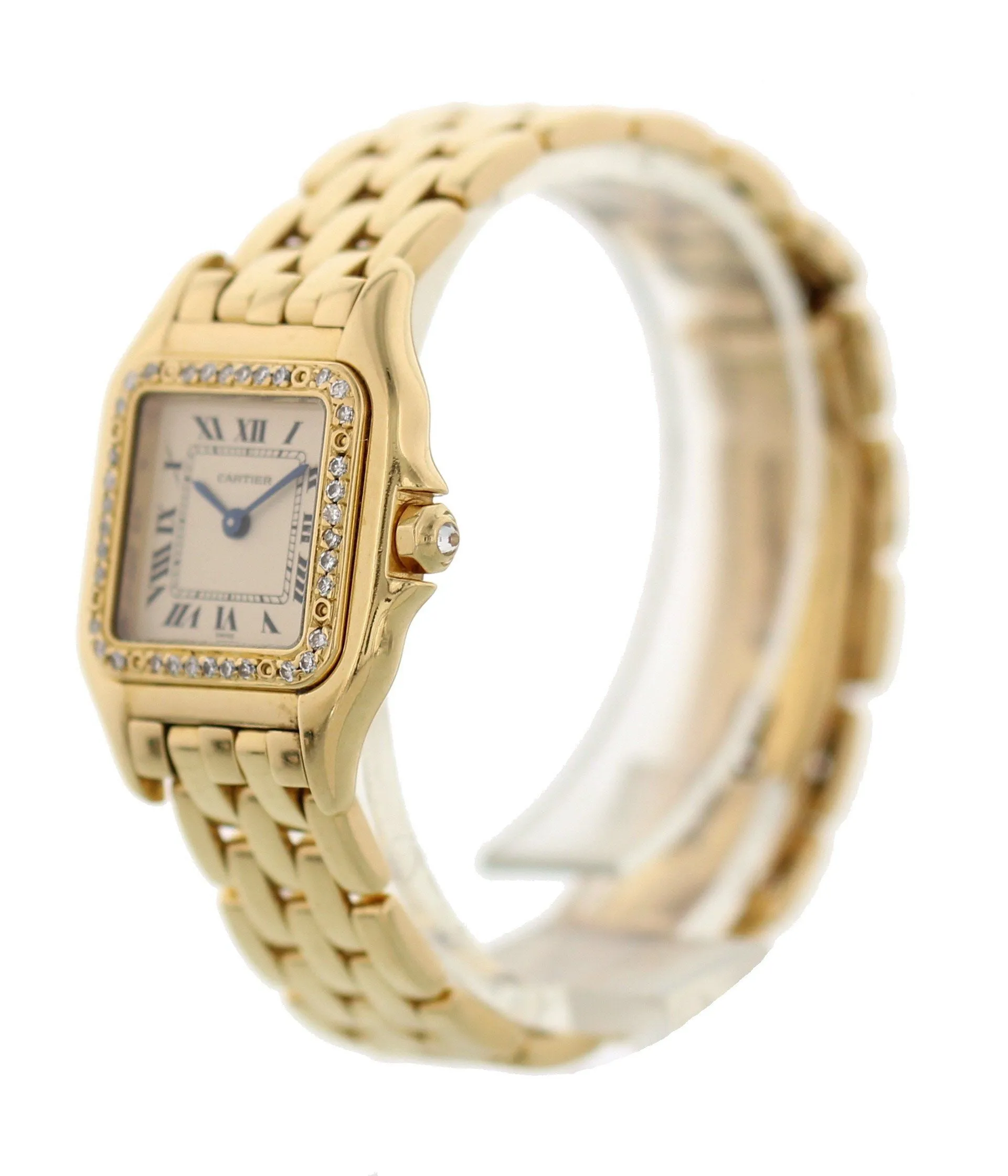 Cartier Panthere 18K Yellow Gold & Factory Diamonds
