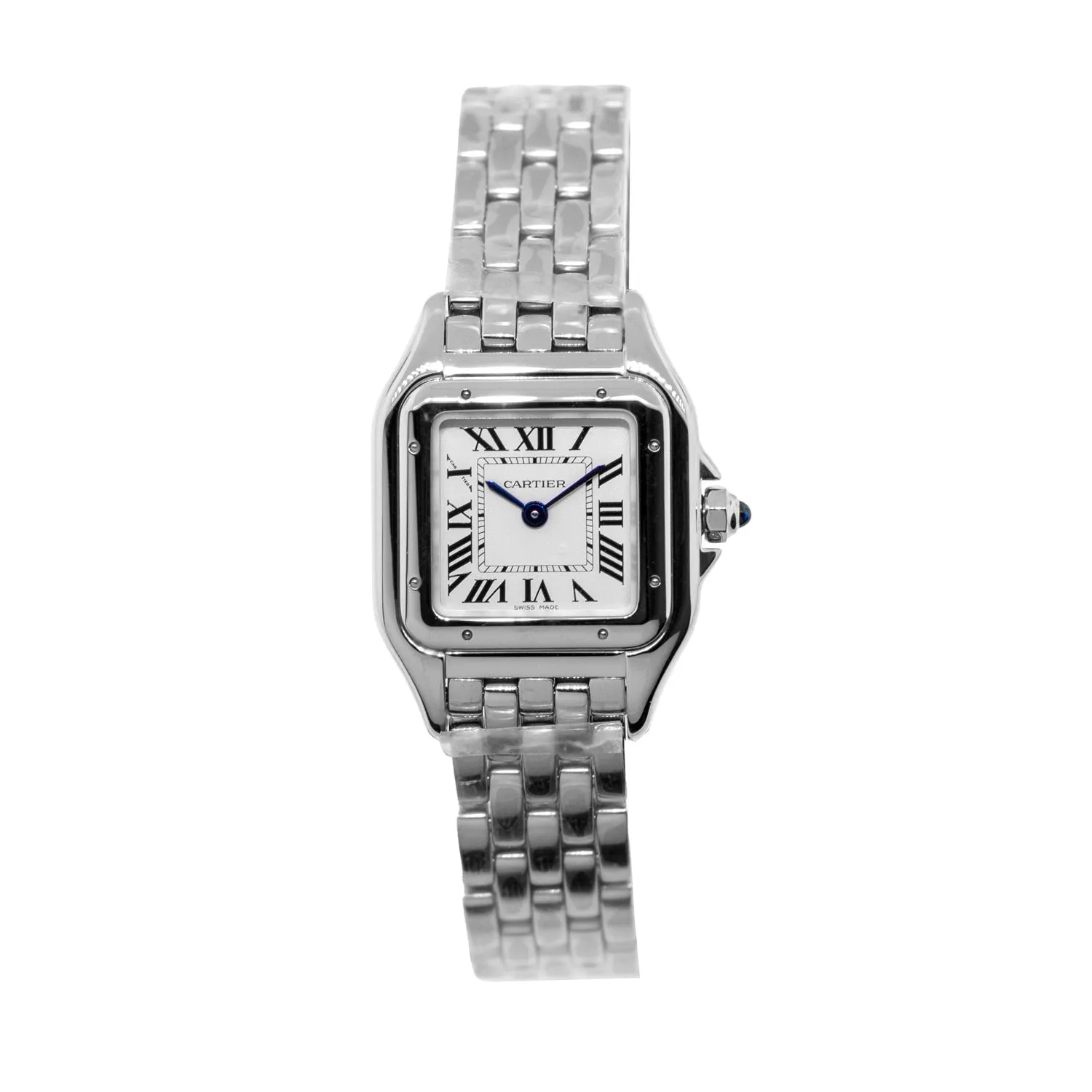 Cartier Panthere 23 mm x 30 mm Stainless Steel Silver Roman Dial WSPN0006