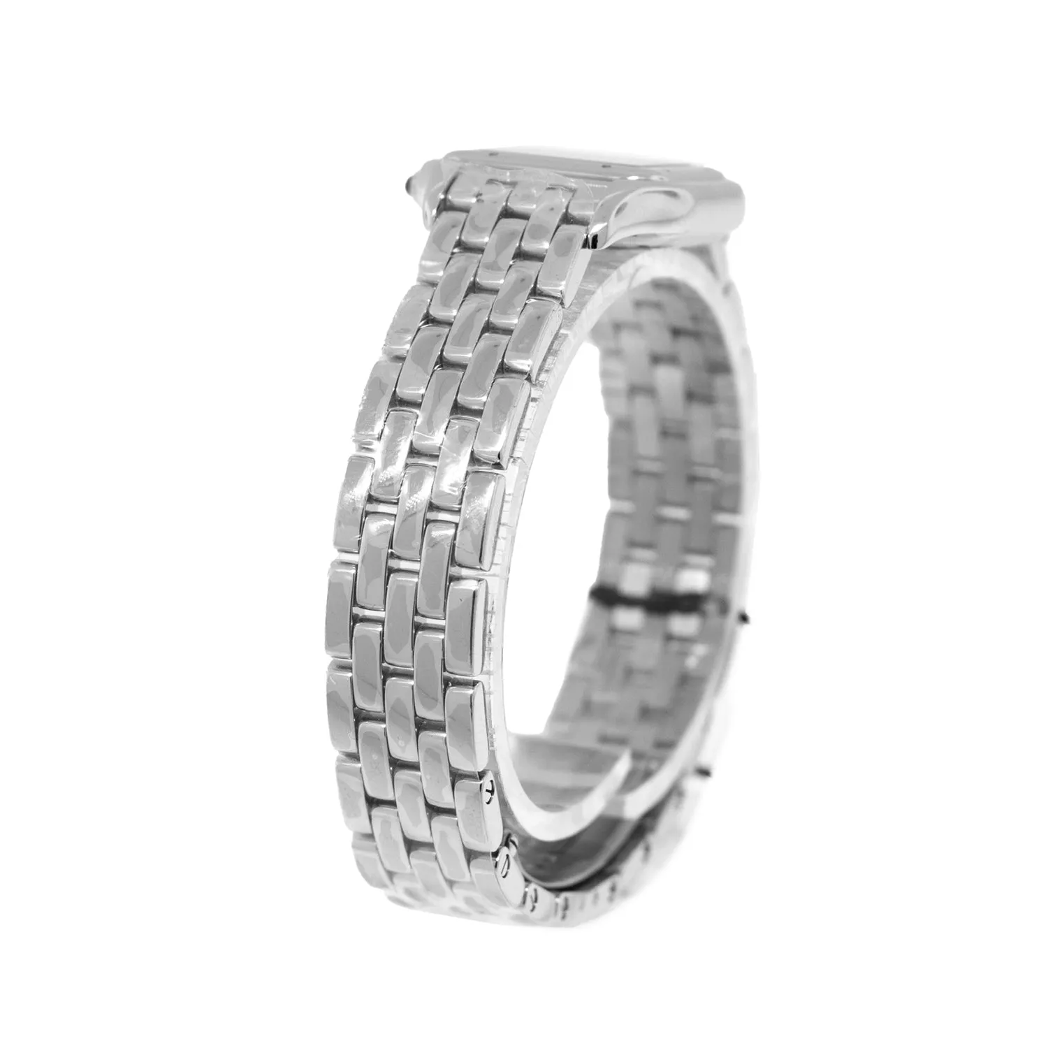 Cartier Panthere 23 mm x 30 mm Stainless Steel Silver Roman Dial WSPN0006