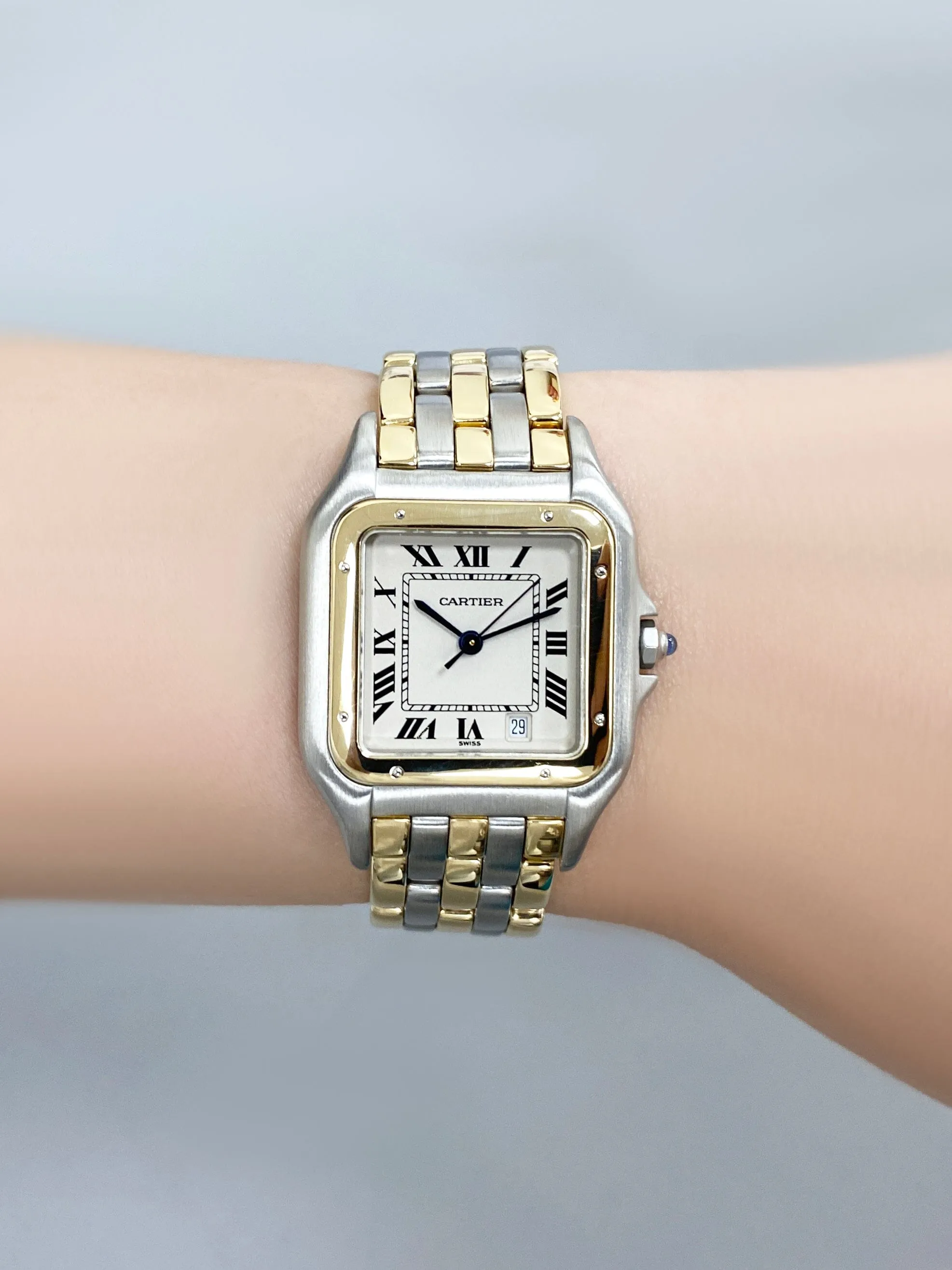 Cartier Panthere 83949 Midsize Three Rows Ladies Watch