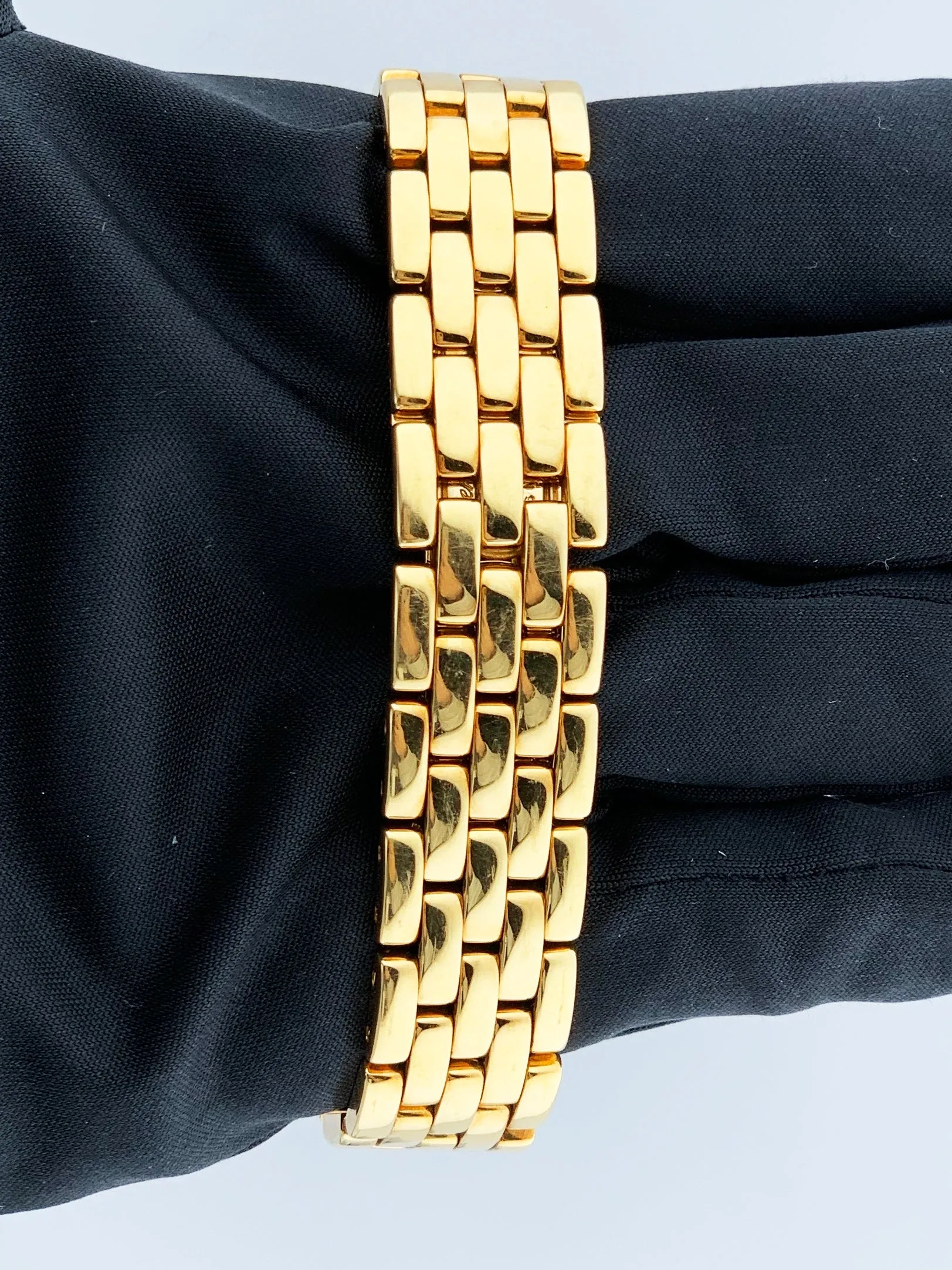 Cartier Panthere Large 18K Yellow Gold Mens Watch