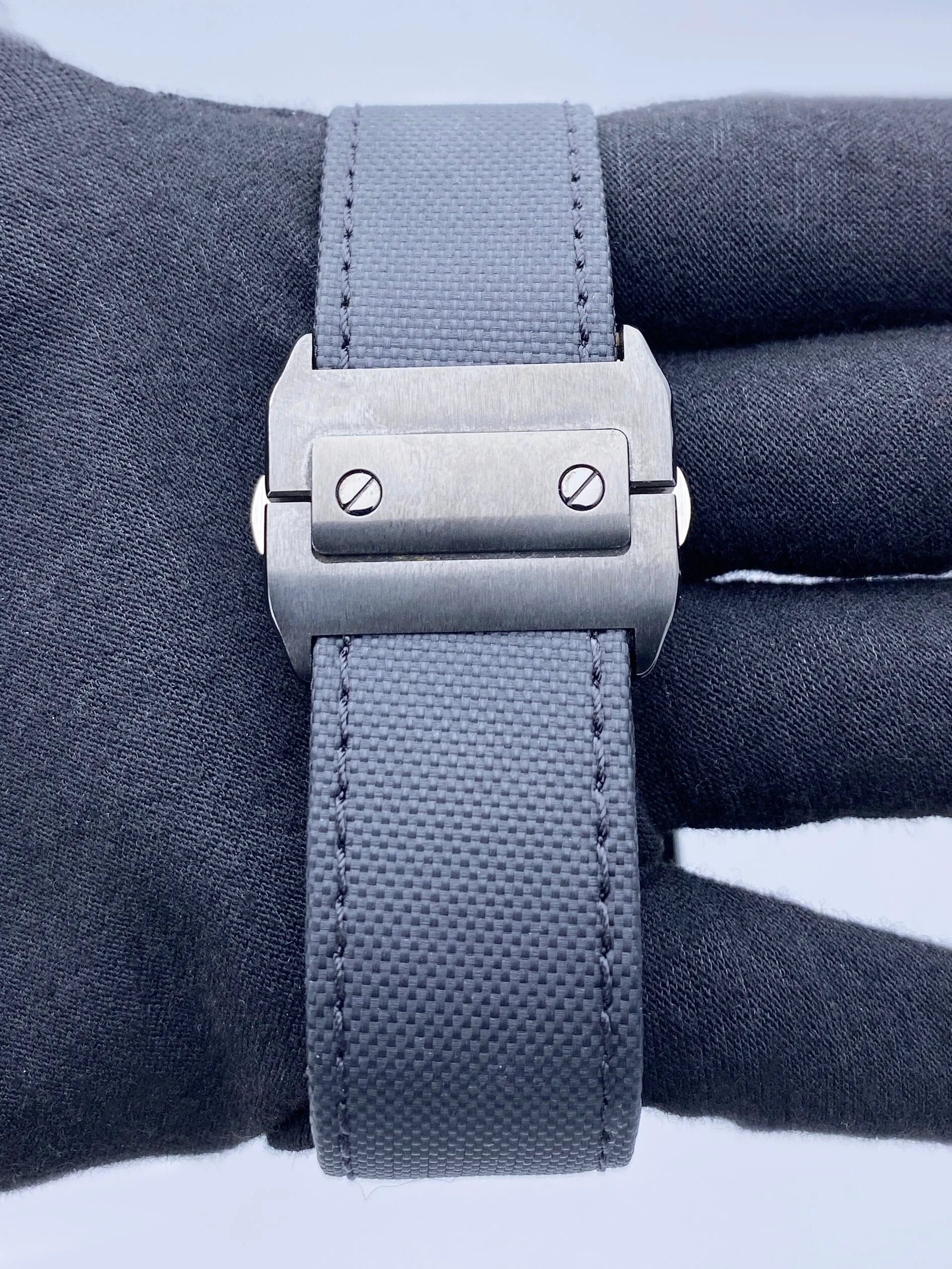 Cartier Santos-100 Large WSSA0006 Carbon Mens Watch
