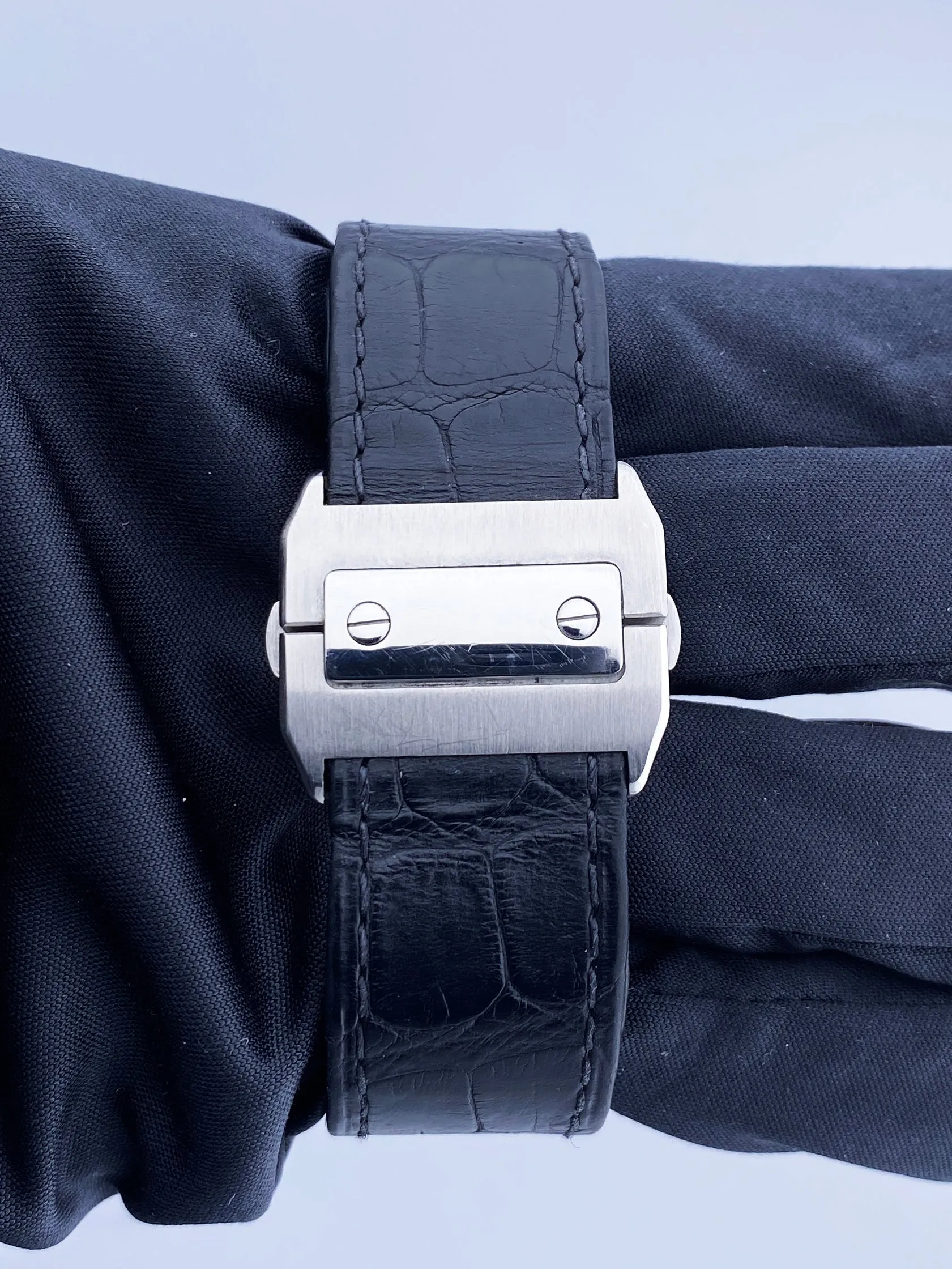 Cartier Santos-100  W20073X8 / 2656 Mens Watch