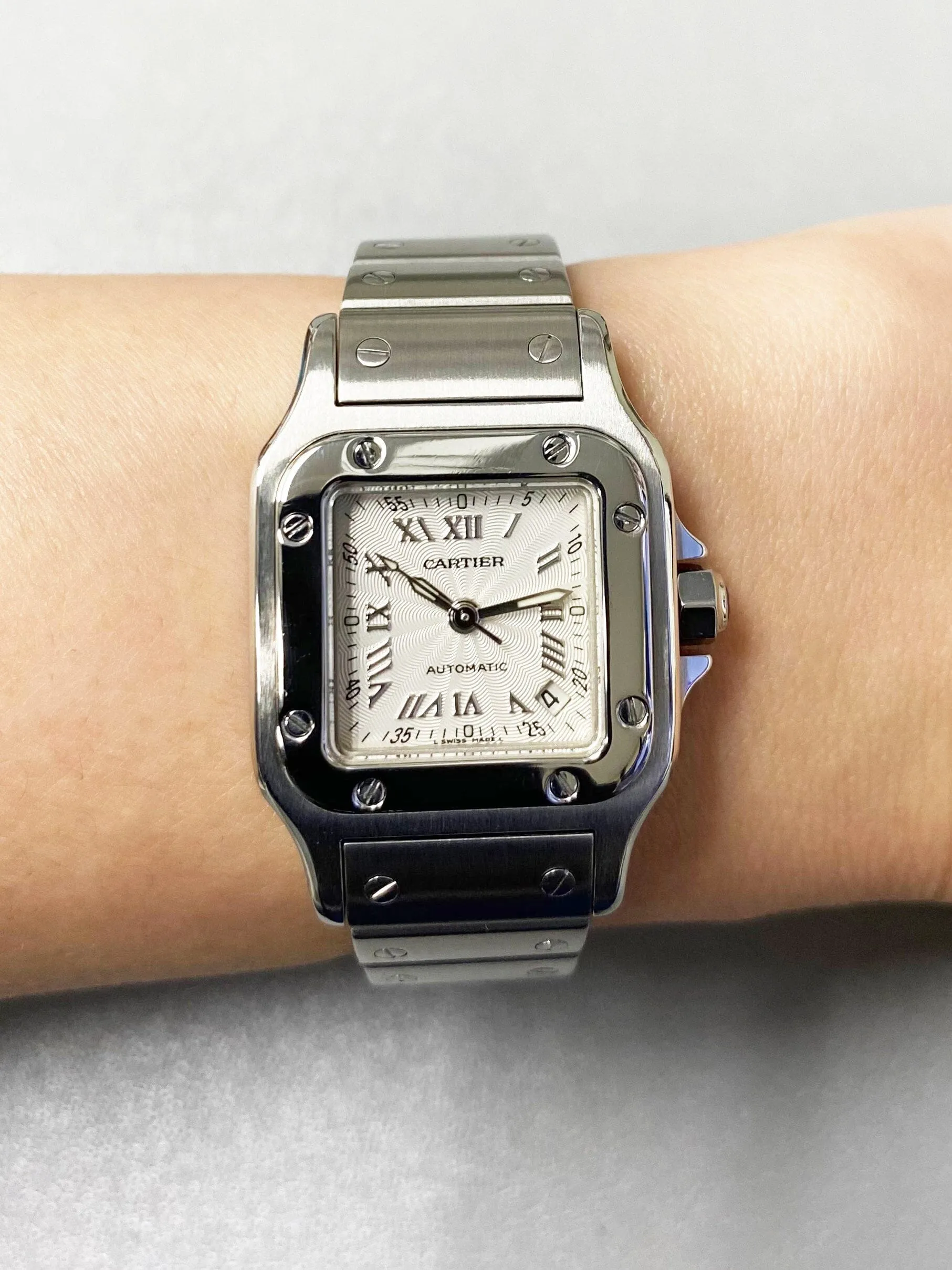Cartier Santos Galbee W20044D6 Automatic Stainless steel Ladies watch