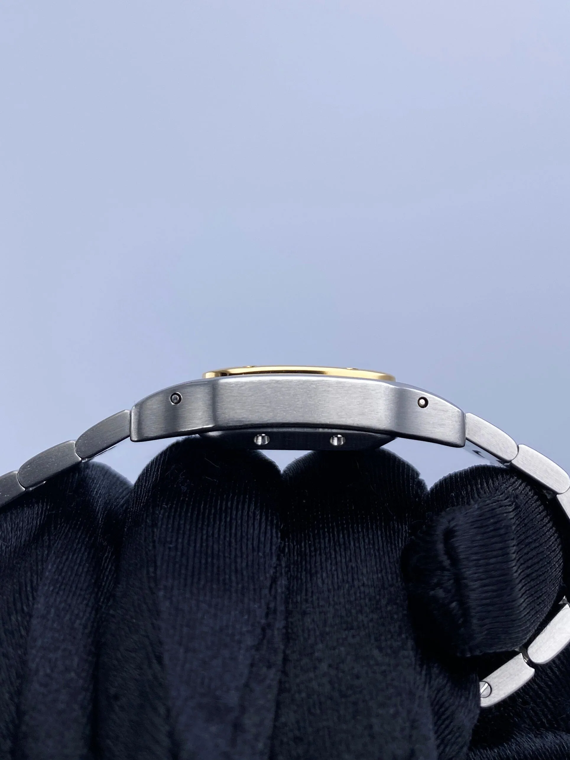 Cartier Santos Galbee W20045C4 Two Tone Ladies Watch Box Papers
