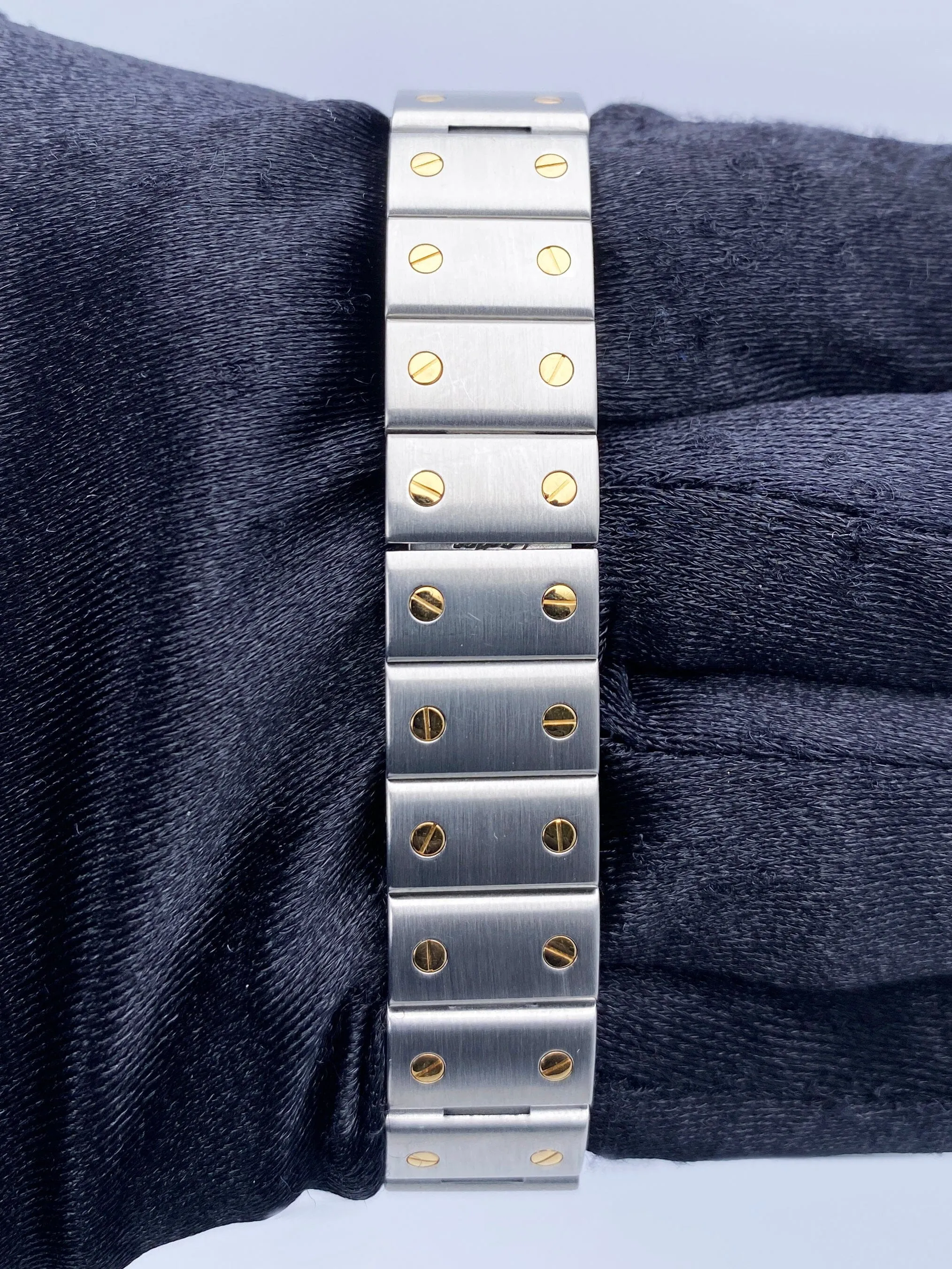 Cartier Santos Galbee W20045C4 Two Tone Ladies Watch Box Papers
