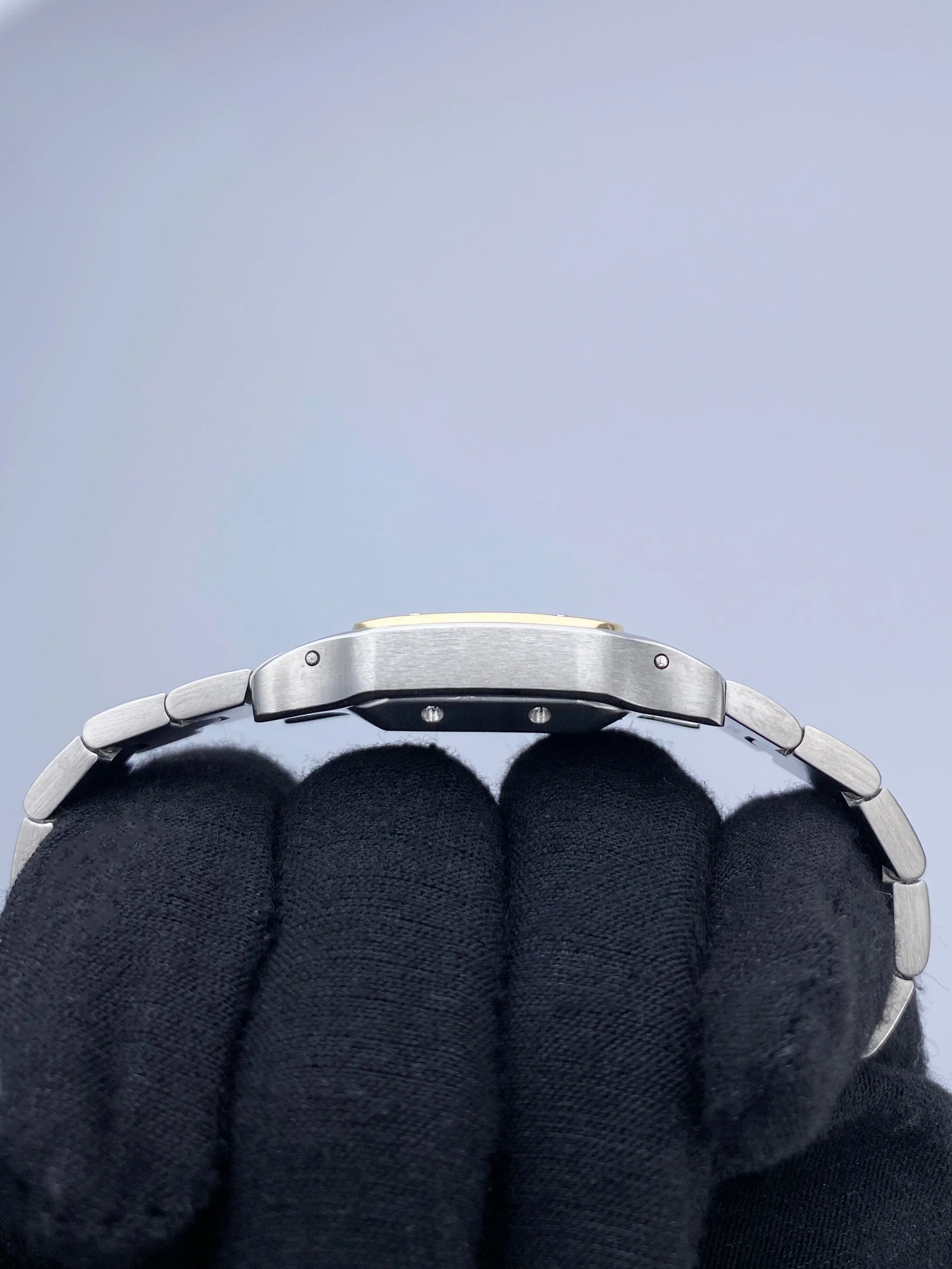Cartier Santos Galbee W20045C4 Two Tone Ladies Watch