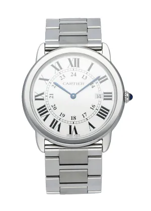 Cartier Solo Ronde Date 3603 Men's Watch