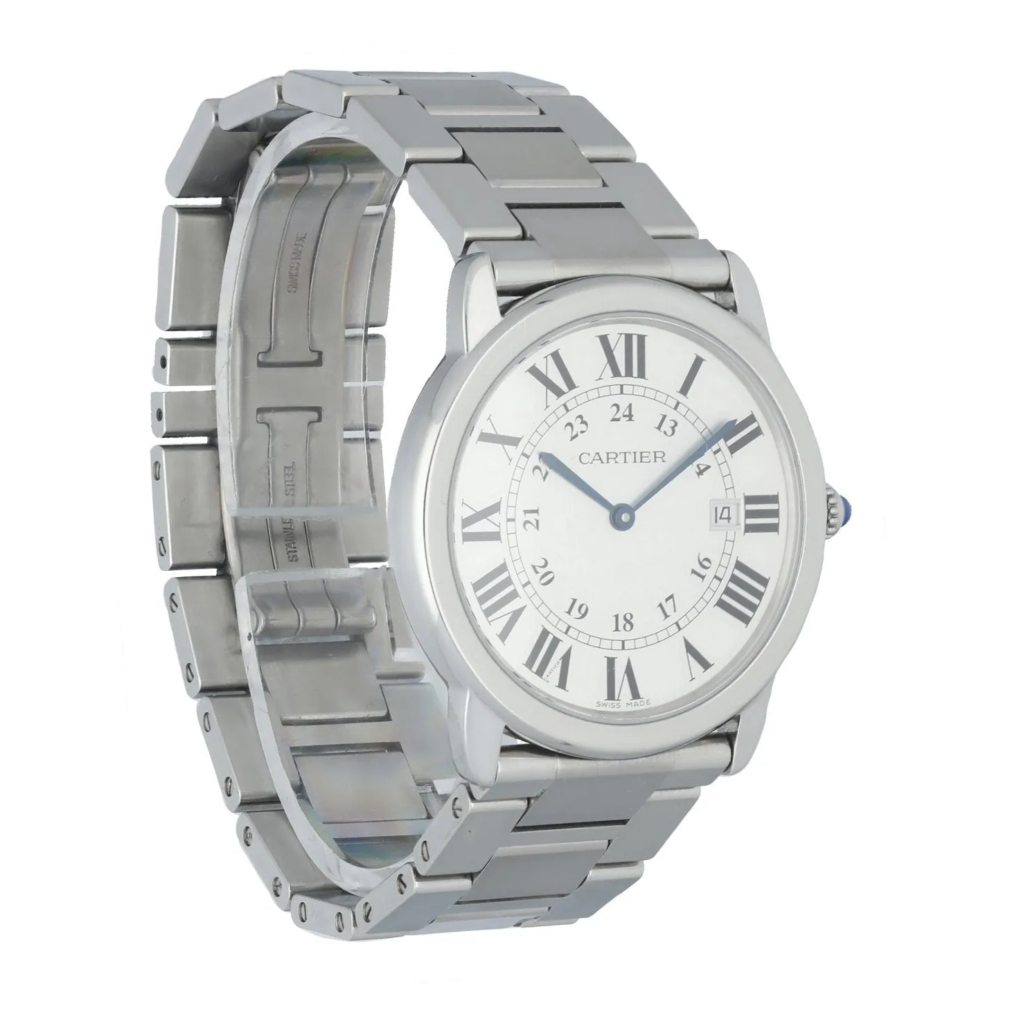Cartier Solo Ronde Date 3603 Men's Watch