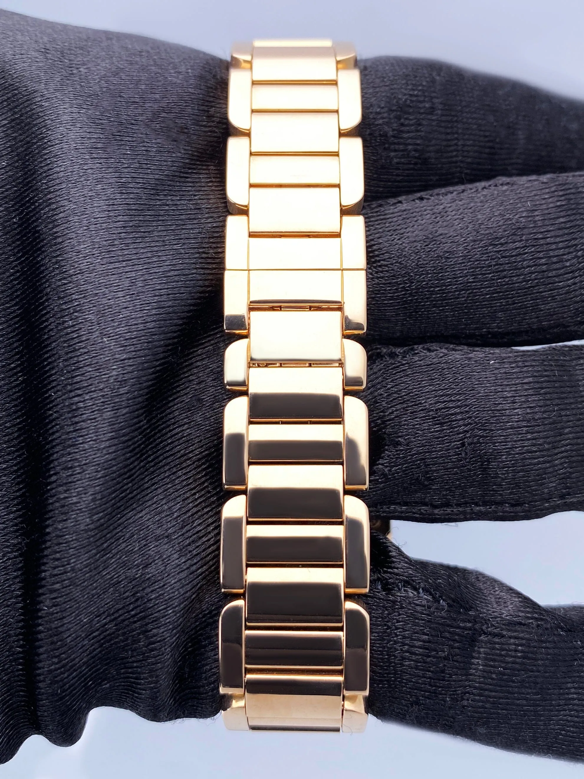Cartier Tank Anglaise WJTA0004 Diamond Dial  Ladies Watch Box Papers