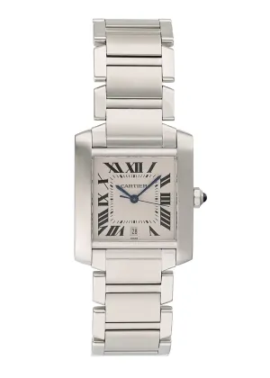 Cartier Tank Francaise 2302 Mens Watch