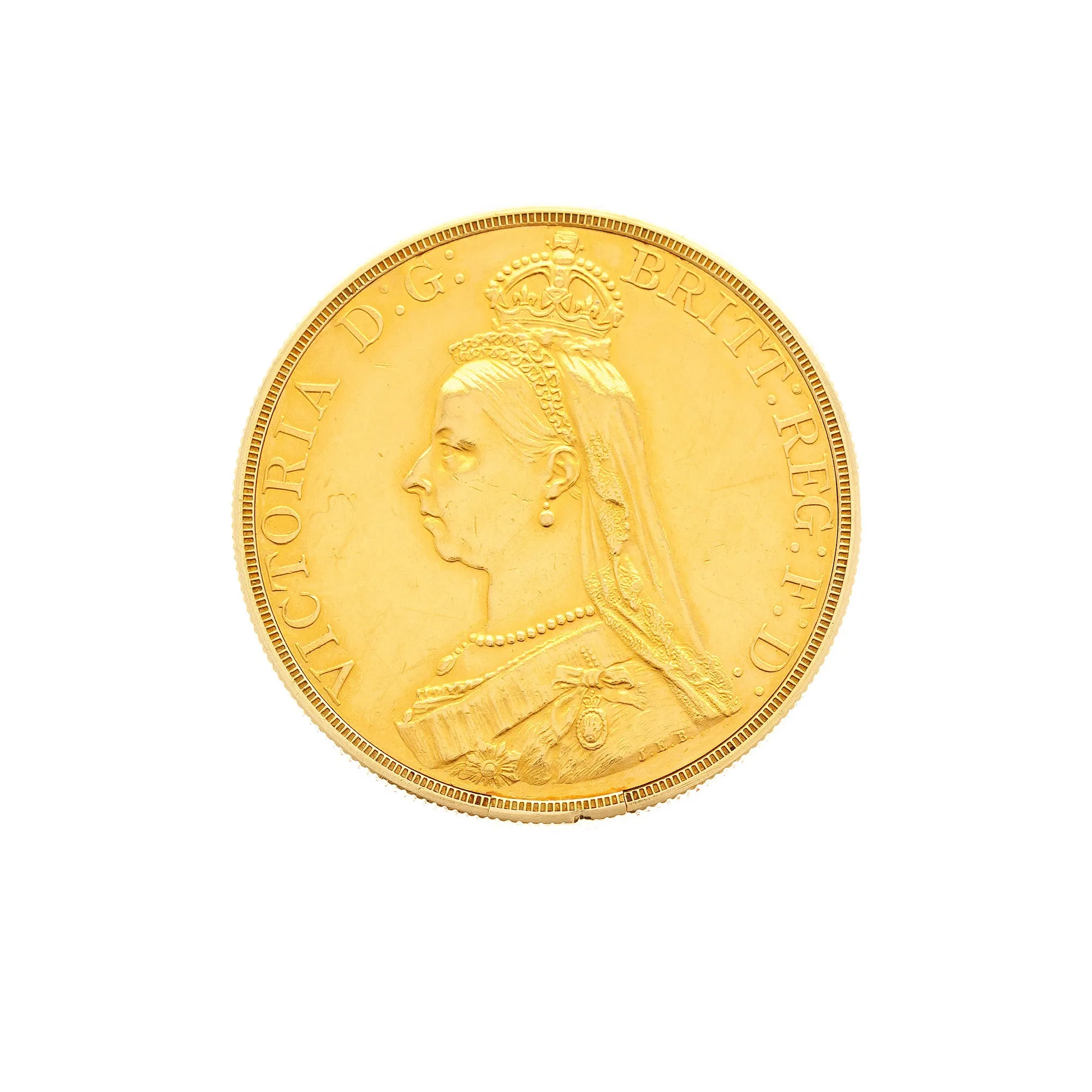 Cartier Yellow Gold Coin Watch in Original Box, Circa 1930