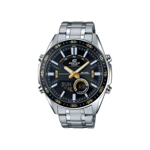 Casio Edifice Men's Analog-Digital EFV-C100D-1BVDF Stainless Steel Band Casual Watch