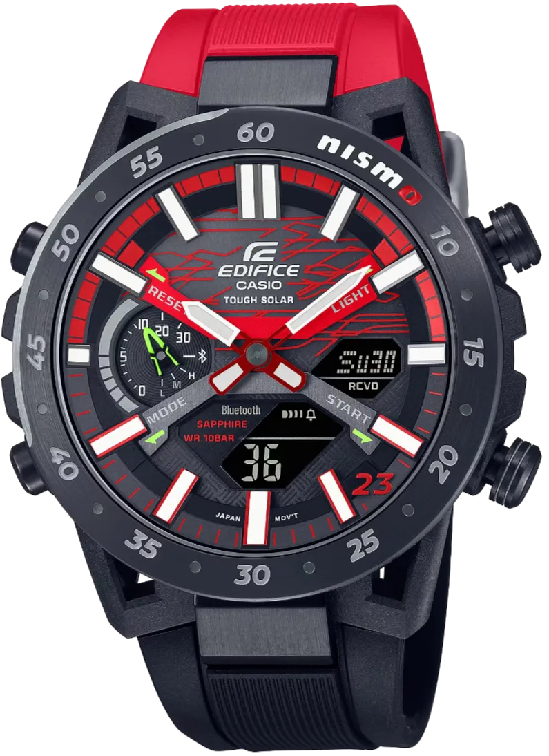 Casio Edifice Sospensione X NISMO MY23 Tough Solar Smartphone Link ECB-2000NIS-1A