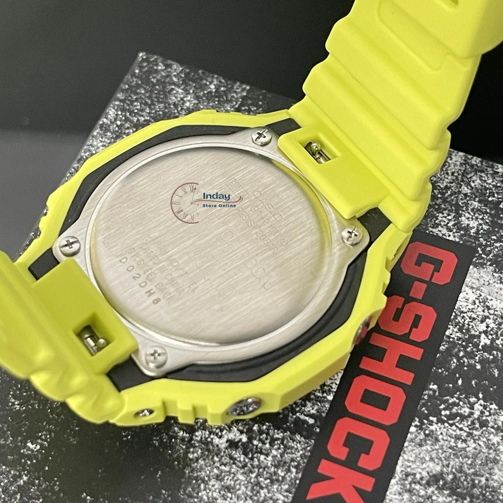 Casio G-Shock Men's Watch GA-2100-9A9 Shock Resistant Carbon Core Guard Structure