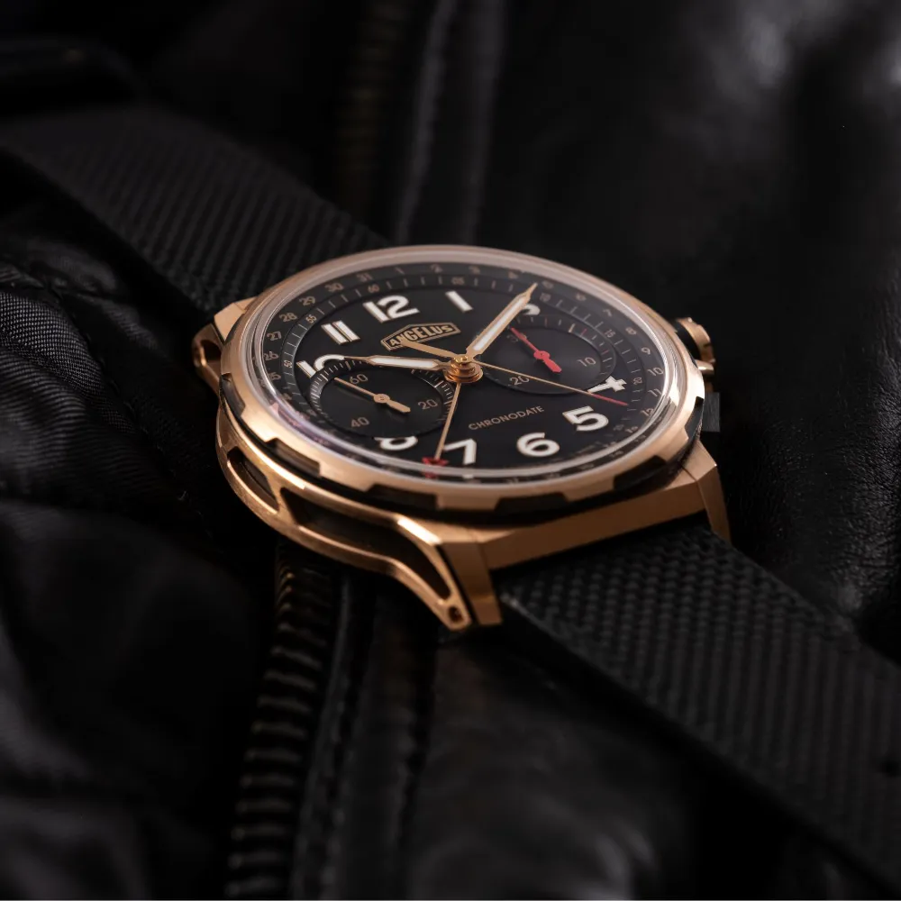 Chronodate Gold Black