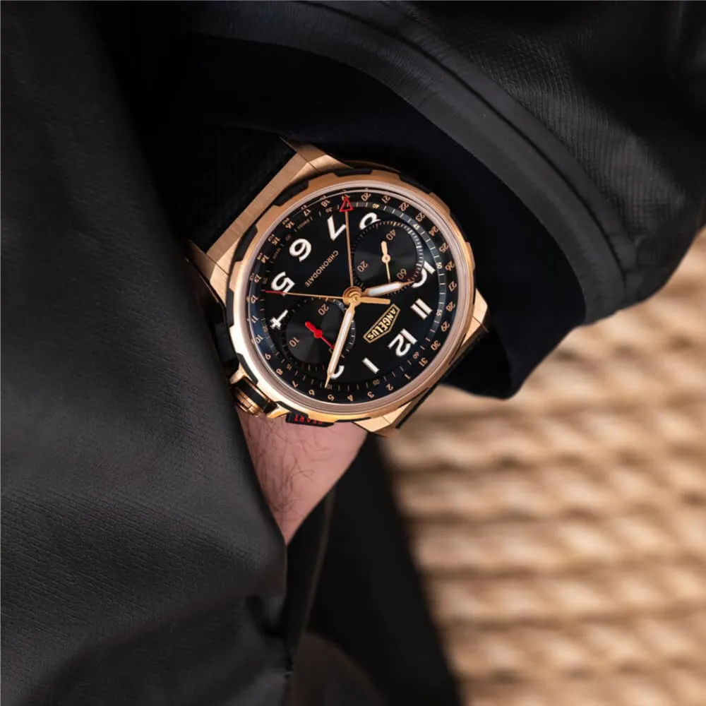 Chronodate Gold Black