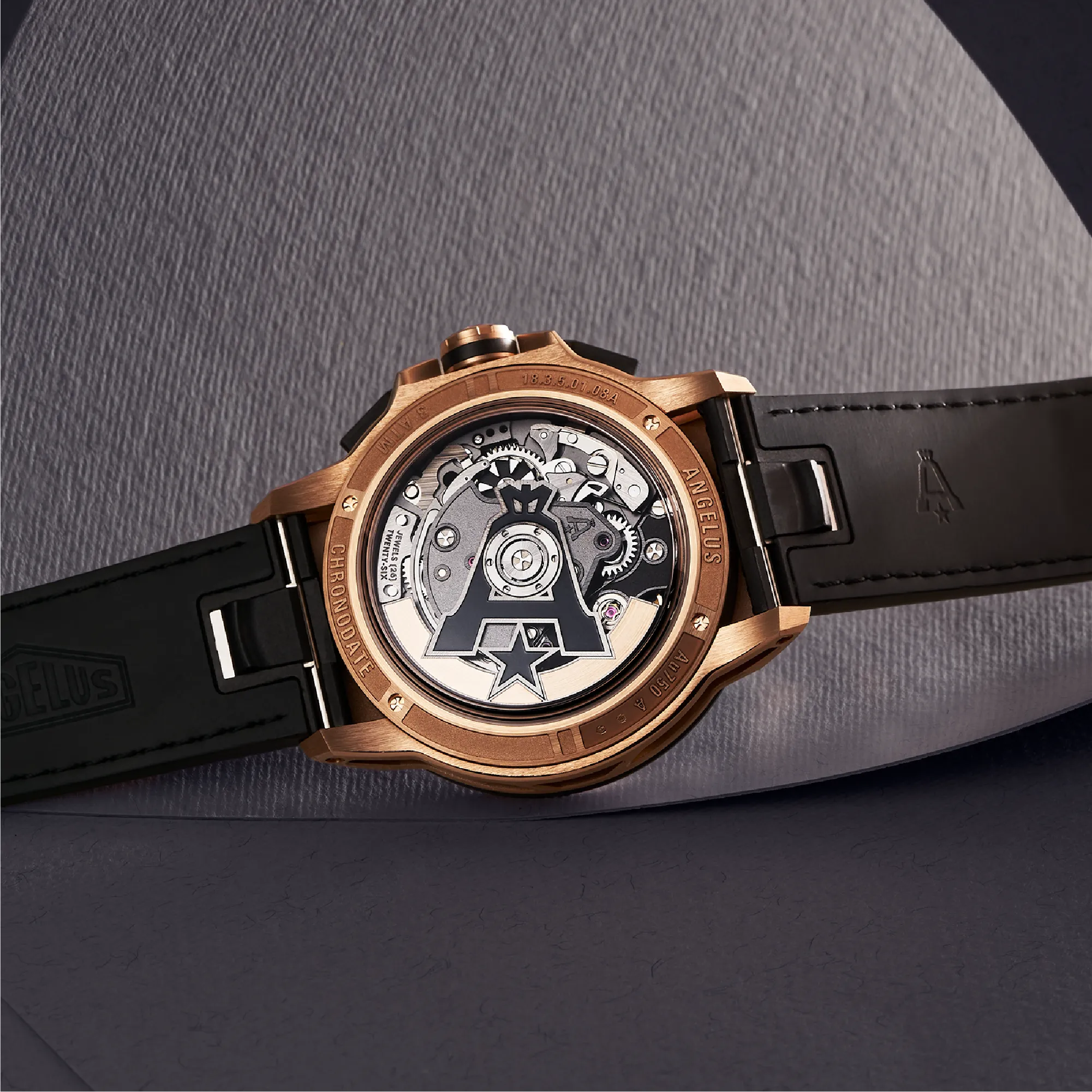 Chronodate Gold Black