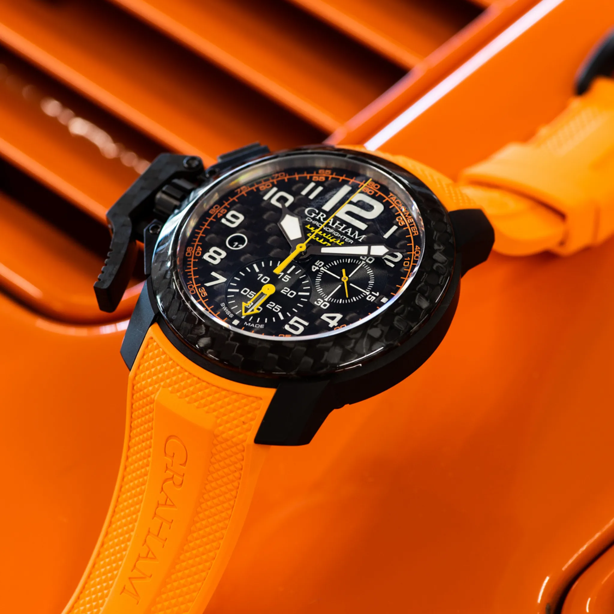 CHRONOFIGHTER SUPERLIGHT CARBON (ORANGE)