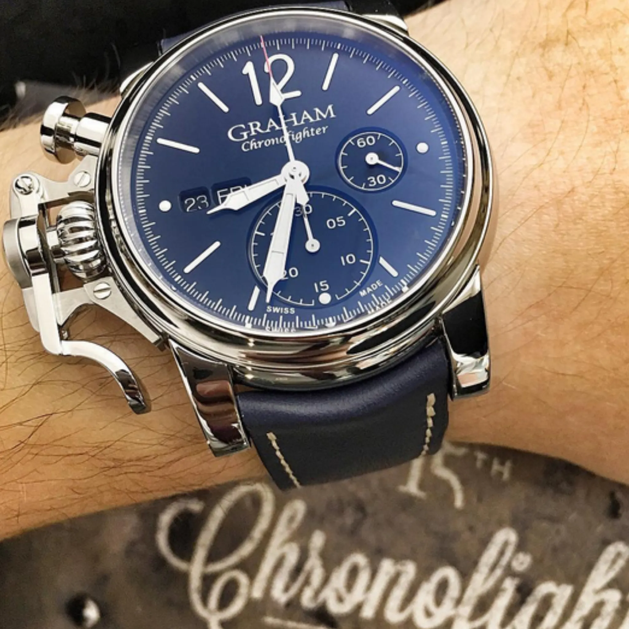 CHRONOFIGHTER VINTAGE (BLUE)